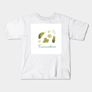 Cucumbers Kids T-Shirt